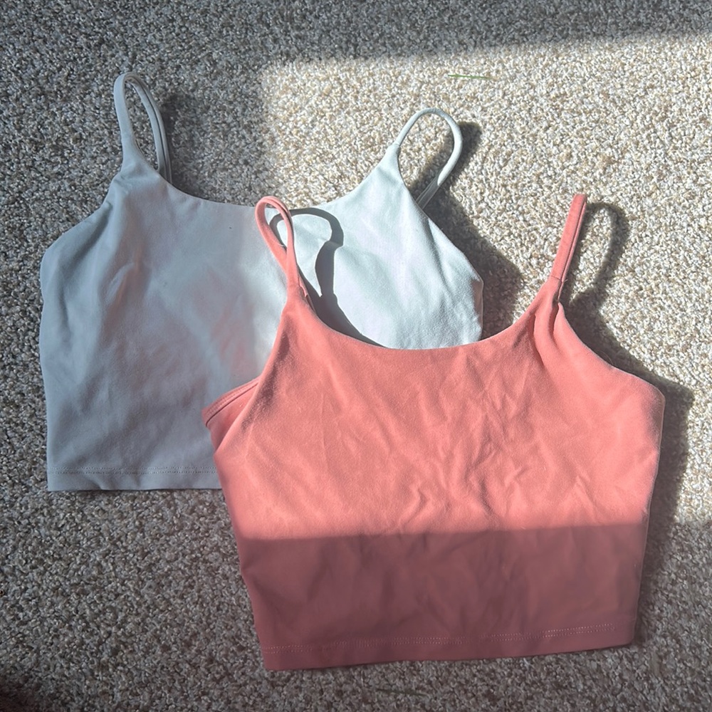 2-pack long lined sports bra